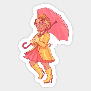 April Showers Sticker